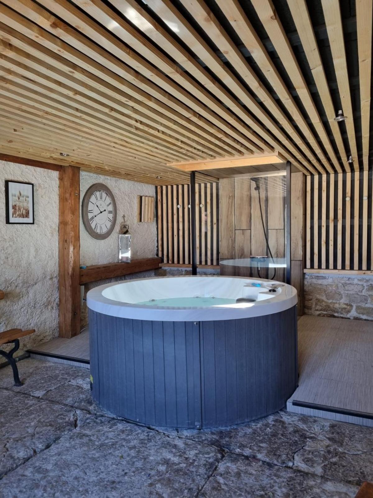 Gite De L'Ancheronne 12 Couchages Spa Lavans-sur-Valouse Exterior photo