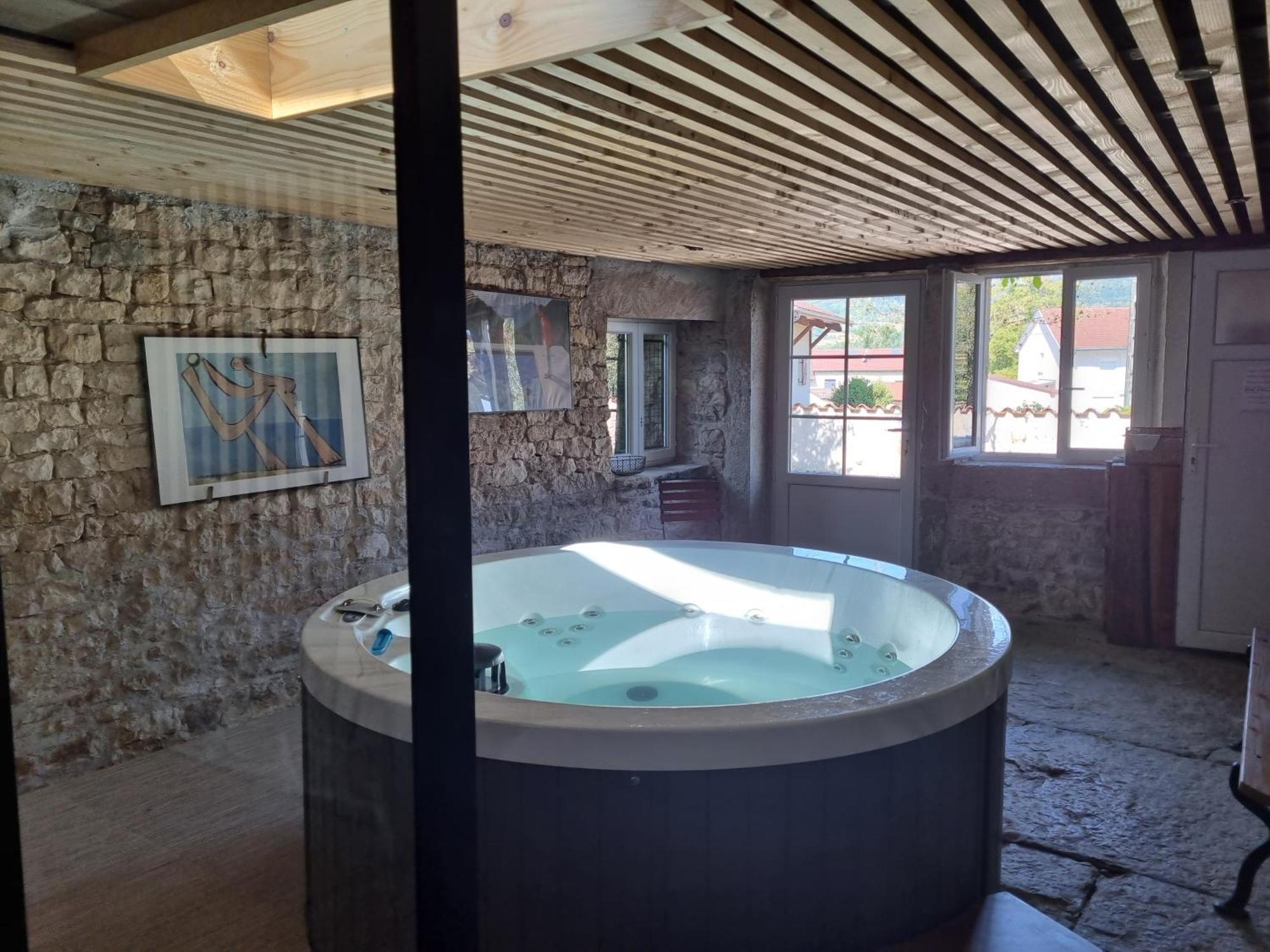 Gite De L'Ancheronne 12 Couchages Spa Lavans-sur-Valouse Exterior photo
